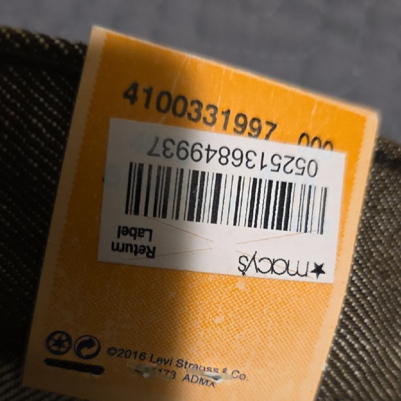 Levi's Men's 501 Straight Fit Jeans - Brown - Picture 9 of 11